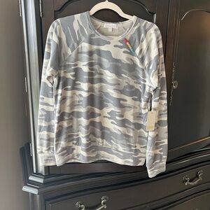 P.J. Salvage sweatshirt moon gray